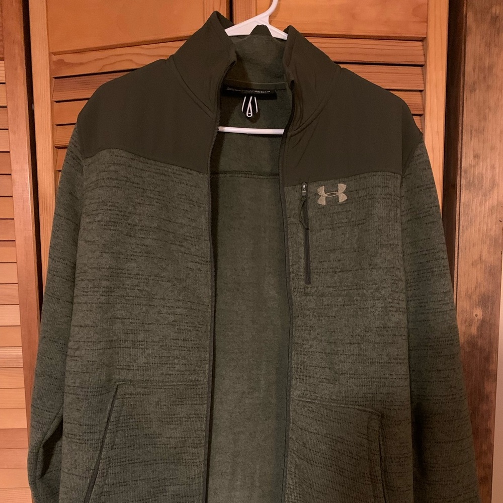 Under armour full zip fleece jacket